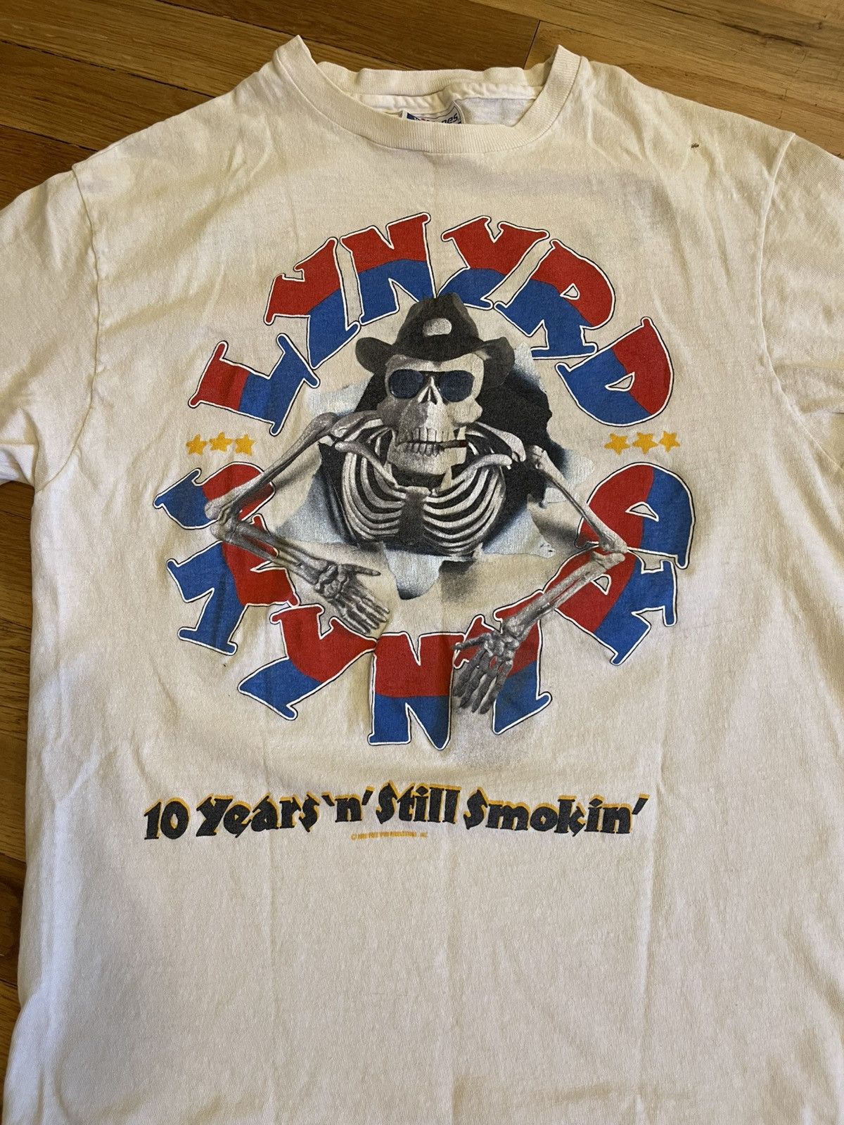 Vintage Vintage 1988 Lynyrd Skynyrd 10 Years N Still Smokin’ Size US L / EU 52-54 / 3 - 2 Thumbnail