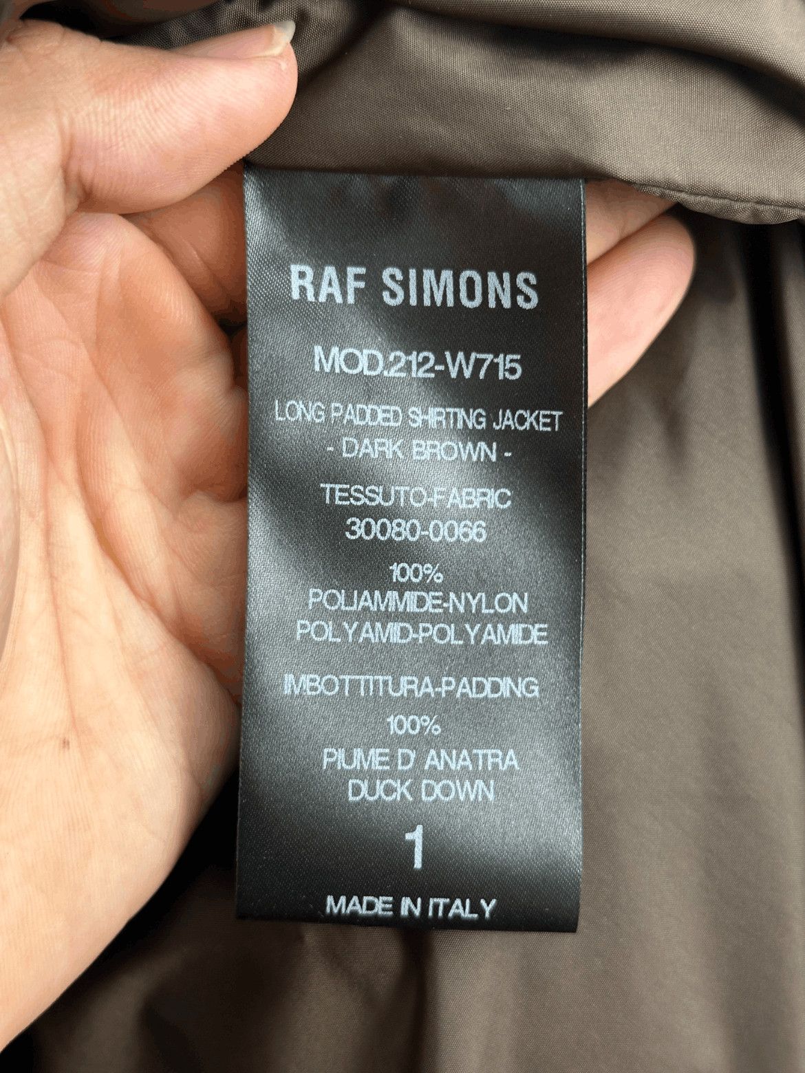 Raf Simons Raf Simons 21AW Huge Oversized Puff Jacket-2505 Size US S / EU 44-46 / 1 - 5 Thumbnail
