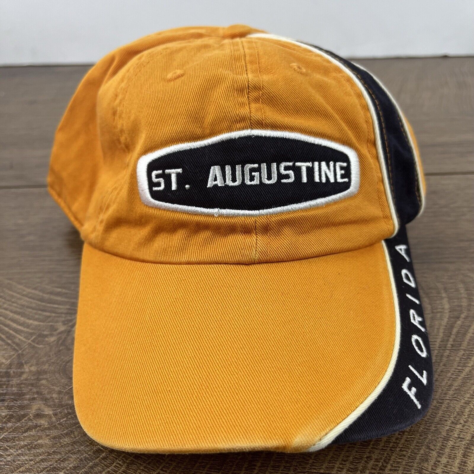 Other St. Augustine Hat Florida Adjustable Hat Orange Adjustable H Size ONE SIZE - 4 Thumbnail