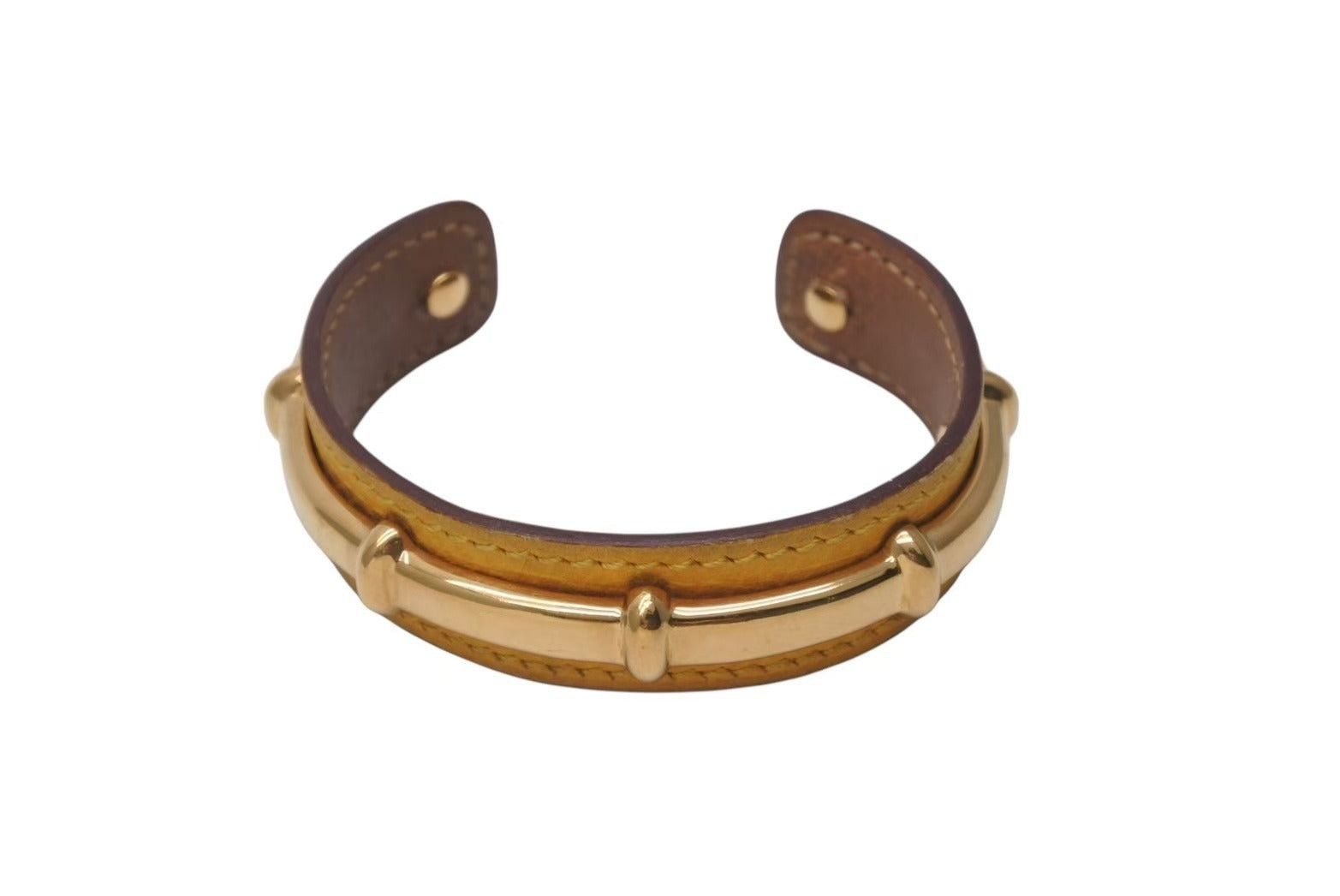 Hermes HERMES Agata Bangle Gold Hardware | Grailed