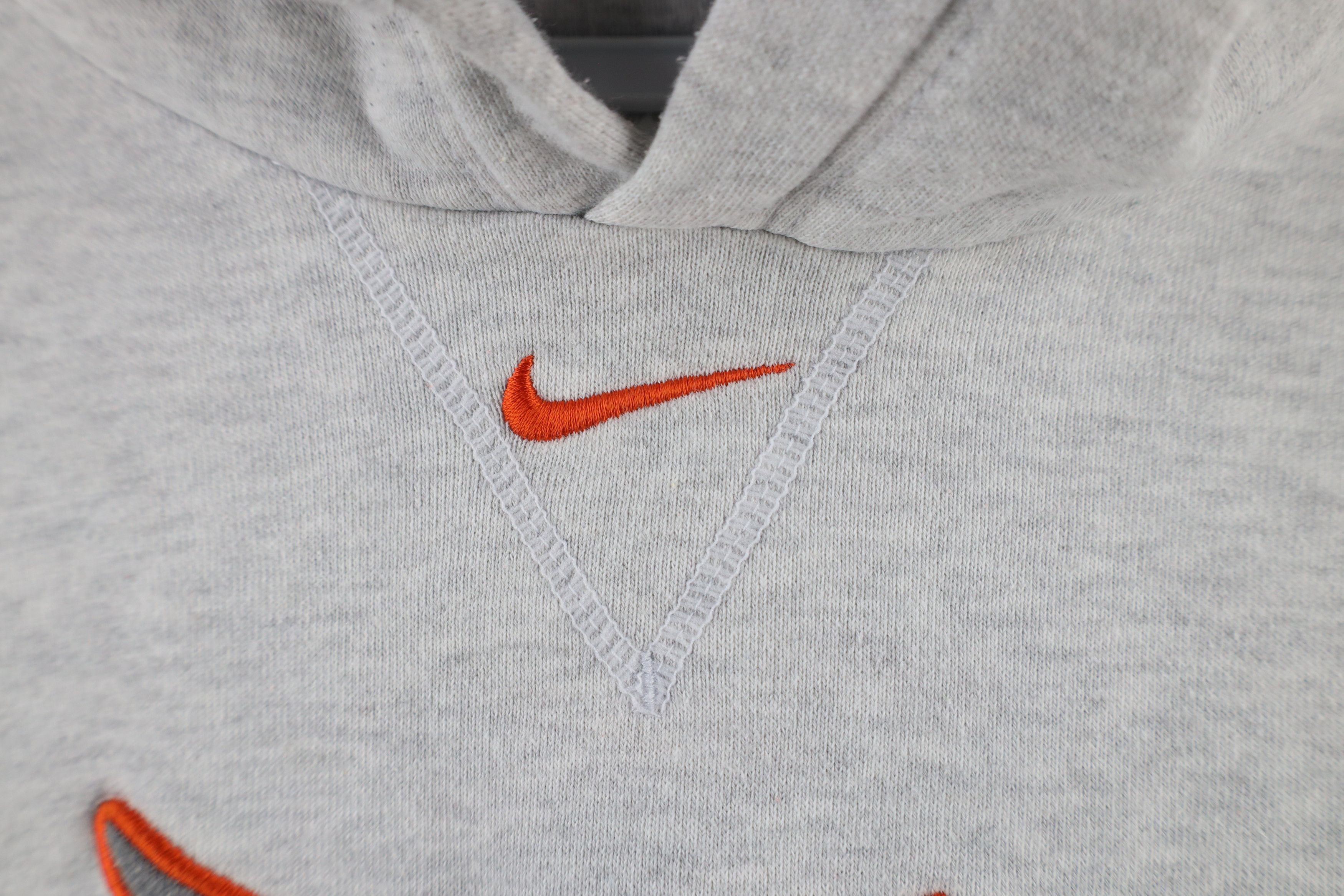 Vintage Vintage Nike Swoosh Detroit Tigers Baseball Hoodie Gray Size US XL / EU 56 / 4 - 4 Thumbnail