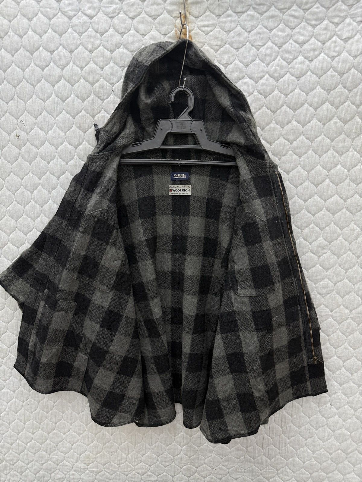 Woolrich Woolen Mills 🔥🔥🔥STEALS WOOLRICH X JOURNAL STANDARD HOODIE ZIPPER PONCHO Size US M / EU 48-50 / 2 - 9 Thumbnail