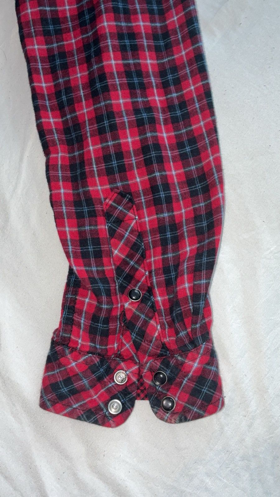 Bit & Bridle Bit & Bridle Red Plaid Pearl Snap Cowgirl flannel Size XL / US 12-14 / IT 48-50 - 6 Thumbnail