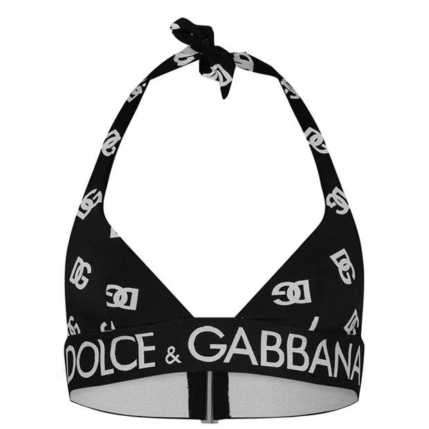 Dolce & Gabbana o1g2r1mq1024 Size: XS / Dg Logo Bikini in Nero & White Size ONE SIZE - 2 Thumbnail