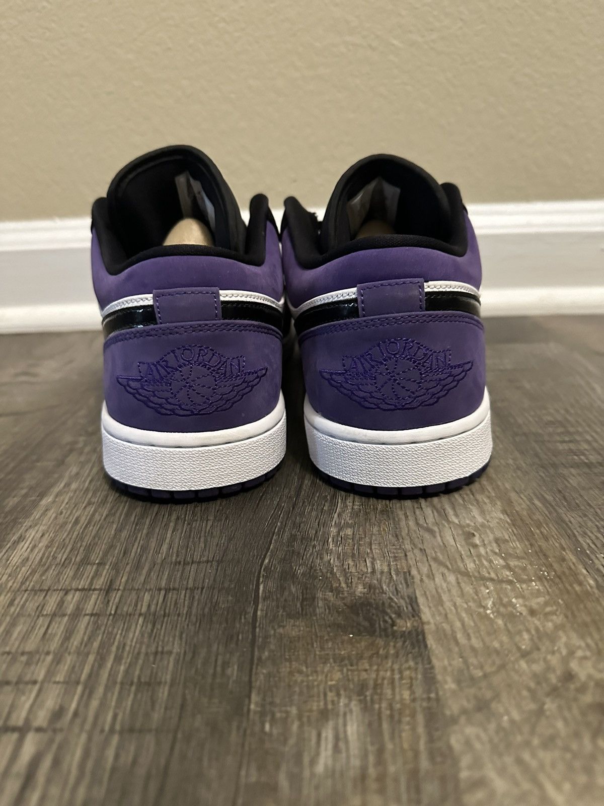 Jordan Brand × Nike Jordan 1 Low ‘Court Purple’ Size US 11 / EU 44 - 6 Thumbnail