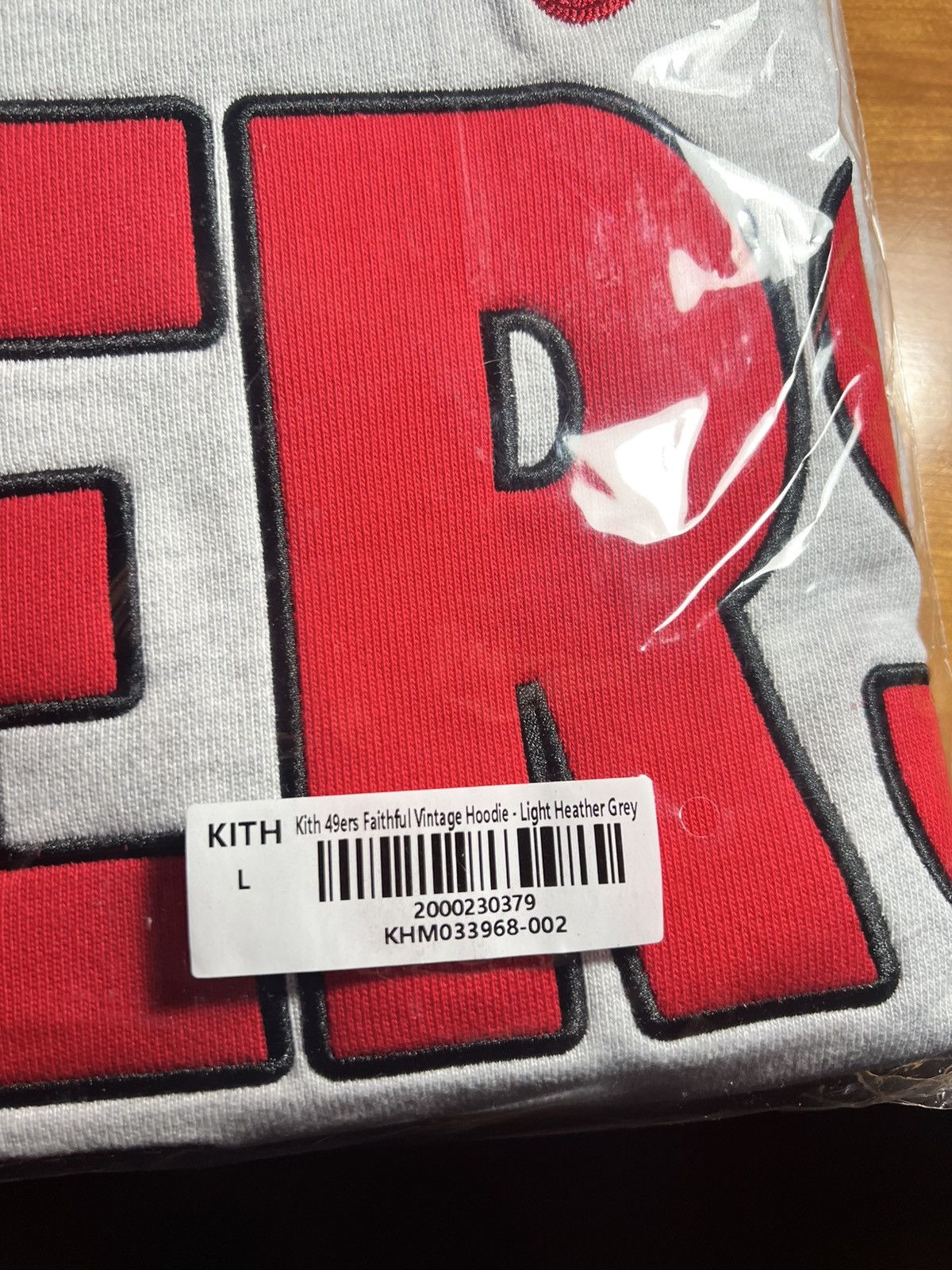 Kith × NFL Kith for the NFL San Francisco 49ers Faithful Vintage Hoodie Size US L / EU 52-54 / 3 - 6 Thumbnail