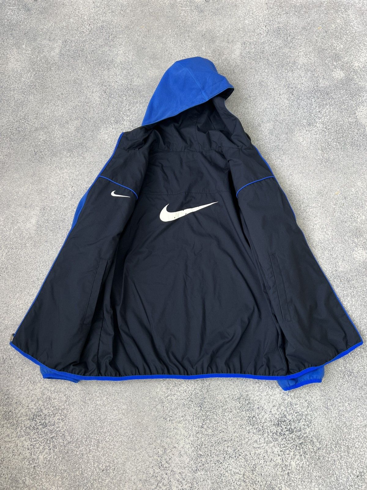 Nike × Vintage Vintage Nike two side zip up sweatshirt Size US XL / EU 56 / 4 - 6 Thumbnail