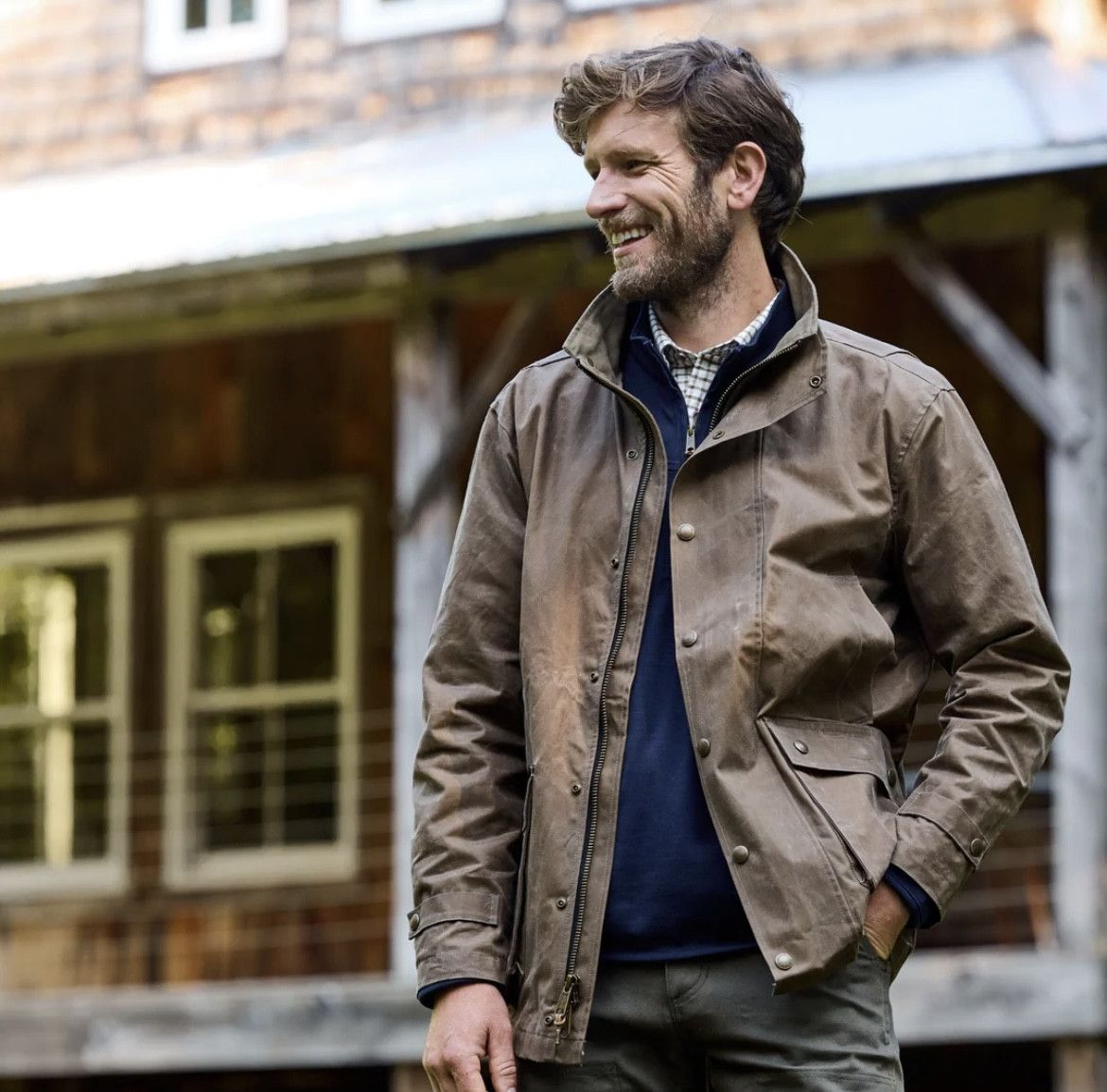Tom Beckbe Tom Beckbe Tensaw Jacket - Rye Brown/L Size US L / EU 52-54 / 3 - 2 Thumbnail