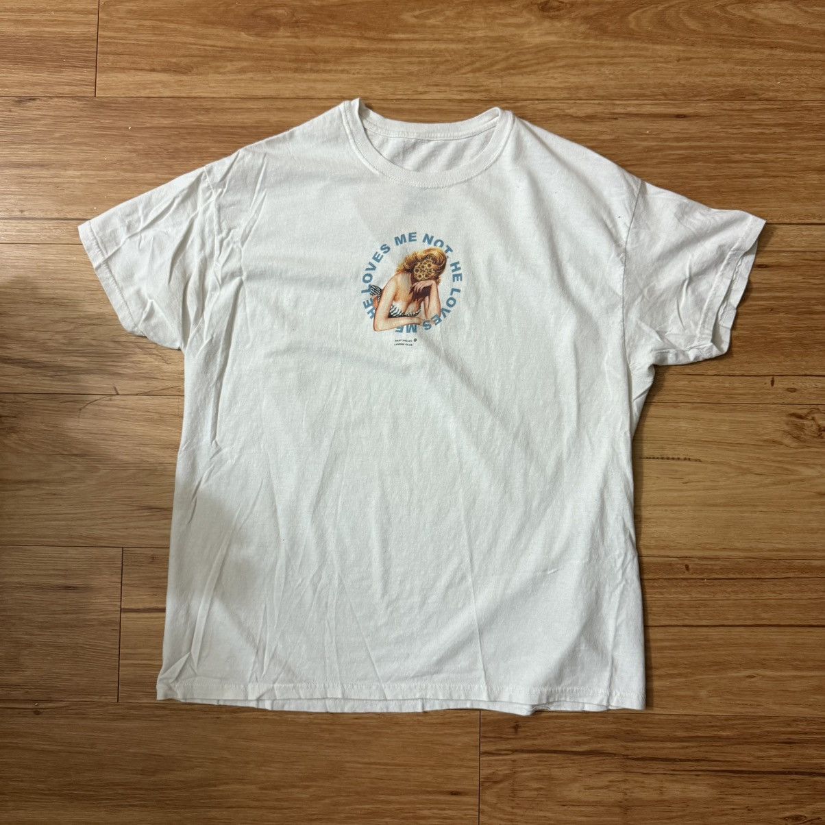 Vintage vintage lovers club t shirt He Loves Me. He Loves Me Not! XL Size US XL / EU 56 / 4 - 1 Thumbnail