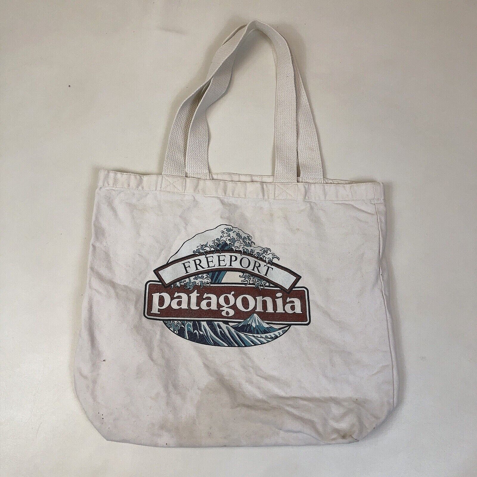 Patagonia × Vintage Patagonia Freeport Maine Benefecial T's 90s Tote Bag Size ONE SIZE - 1 Thumbnail