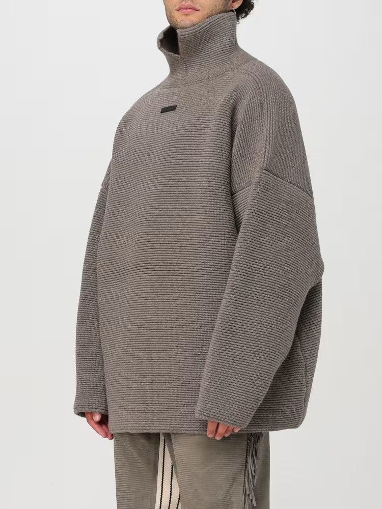 Fear of God o1s22i1n1024 Heavy Ottoman Pullover Sweater in Grey Size US M / EU 48-50 / 2 - 4 Thumbnail