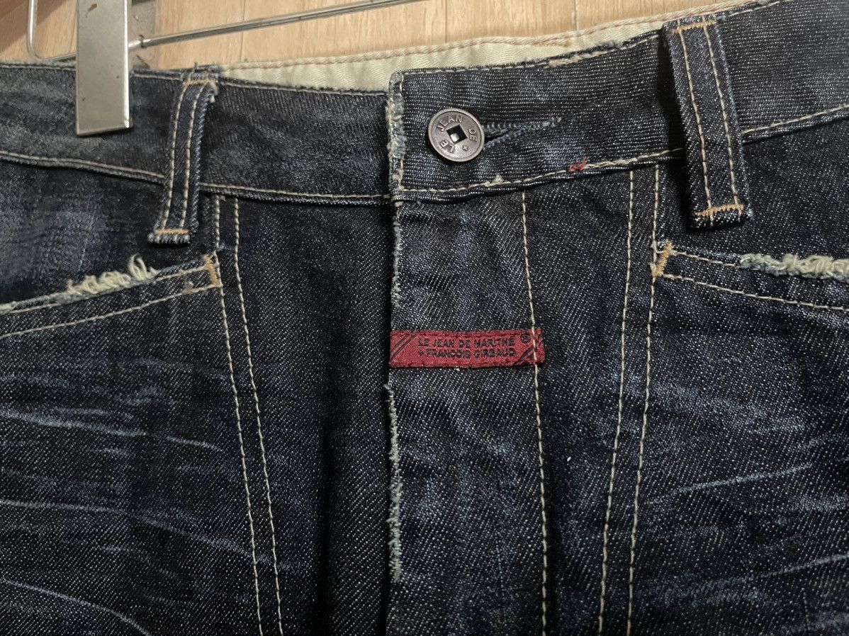 Marithe + Francois Girbaud Marithe + Francois Girbaud Biker Denim W33 L43.5 Rare Punk Size US 33 - 3 Thumbnail
