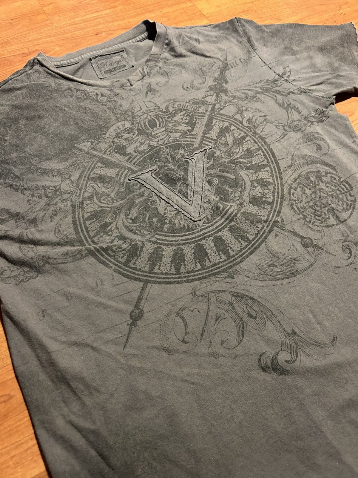 Other Poetrofic Graphic Tee Vintage Wash Black (Fits M-L) Size US L / EU 52-54 / 3 - 2 Thumbnail