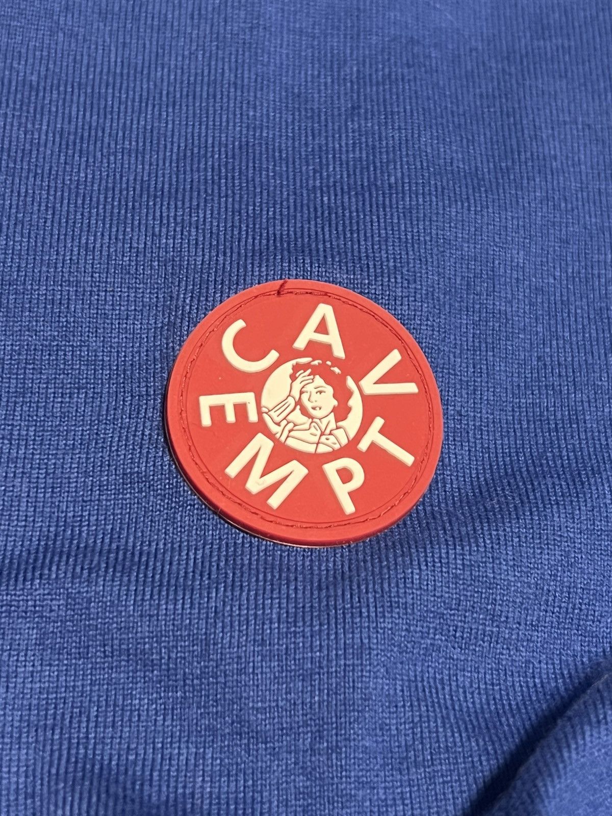 Cav Empt Cav Empt AS Raytracing Short Sleeve Blue Crewneck Large Size US L / EU 52-54 / 3 - 3 Thumbnail