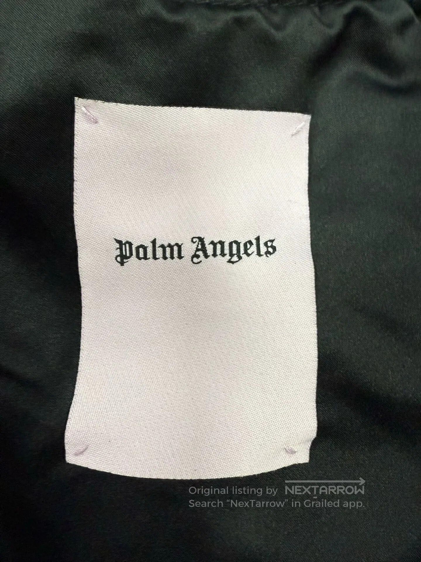 Palm Angels Palm Angels Men's Casual Leather Jacket. Size US M / EU 48-50 / 2 - 4 Thumbnail