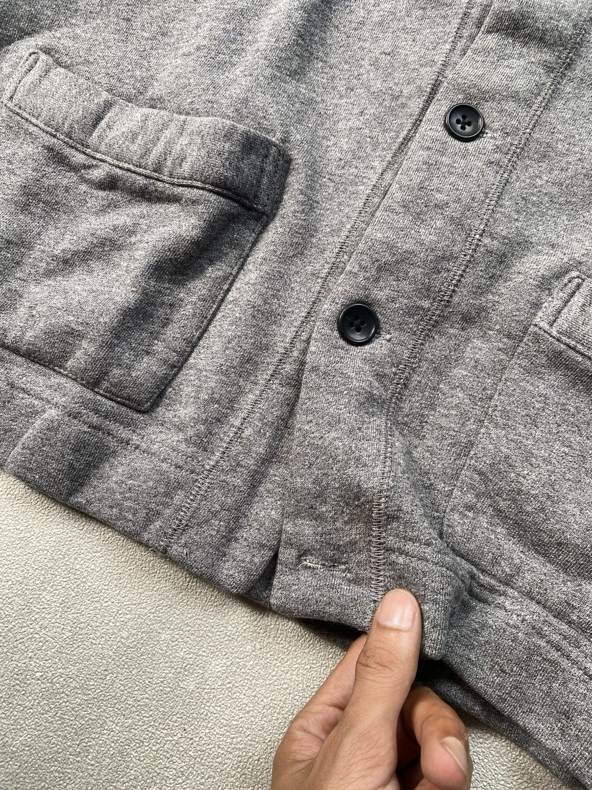 Beams Japan × Beams Plus × Japanese Brand Beams heart shawl collar cardigan jacket Size US M / EU 48-50 / 2 - 5 Thumbnail