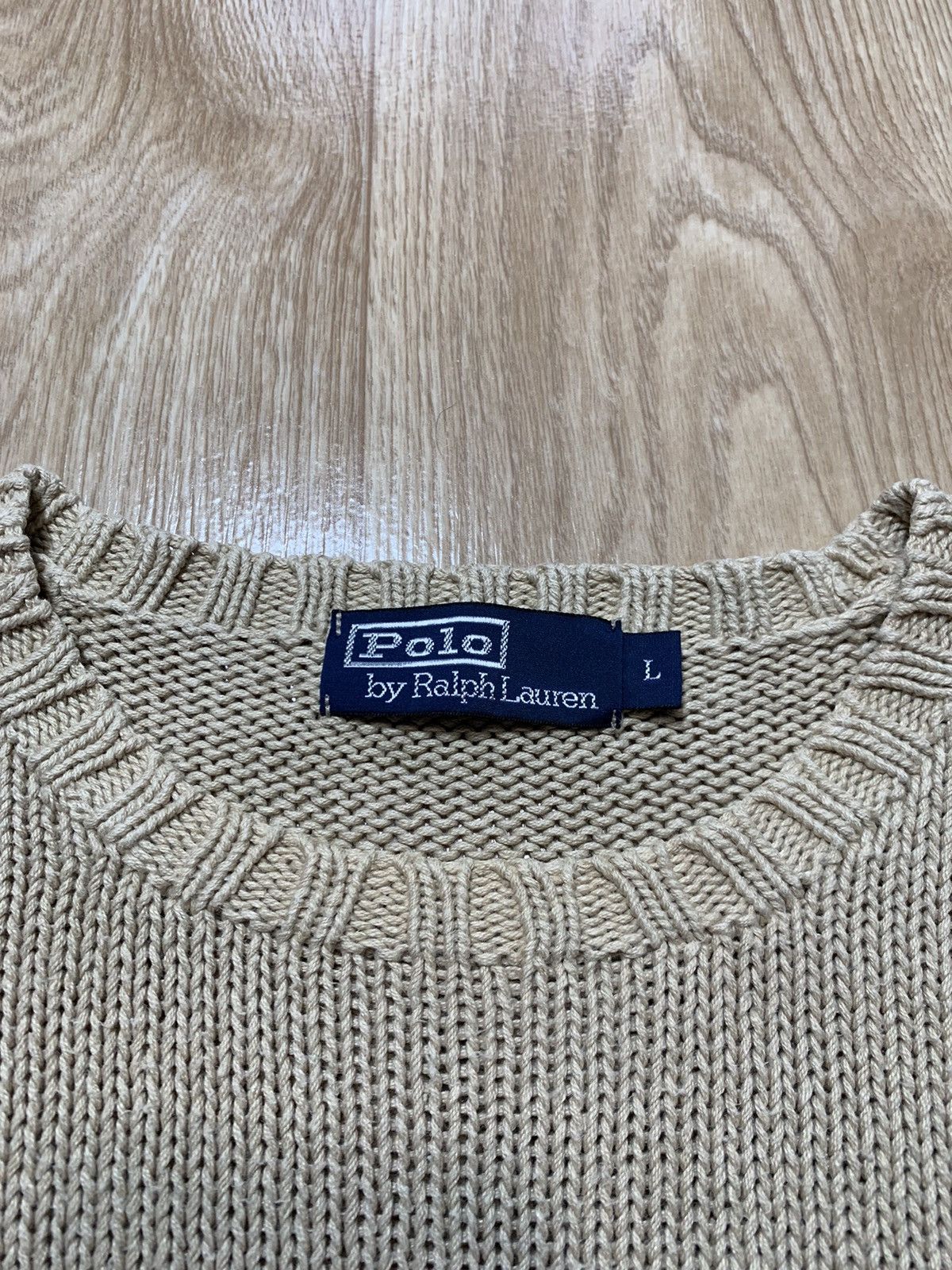 Polo Ralph Lauren Rare Vintage 1990s Polo Ralph Lauren Linen Knitwear Sweater Size US L / EU 52-54 / 3 - 8 Thumbnail