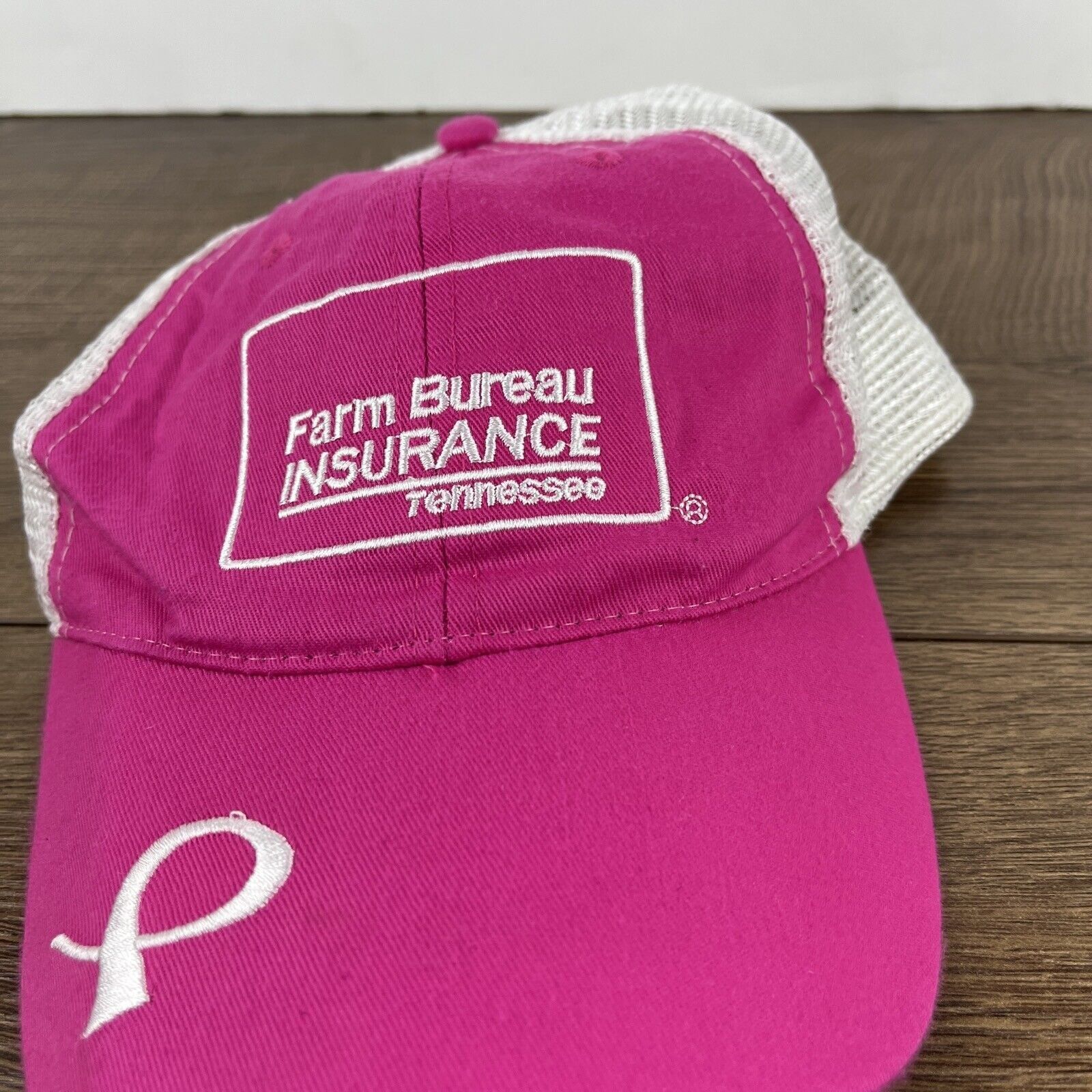 Other Farm Bureau Insurance Tennessee Hat Pink Hat Adjustable Adul Size ONE SIZE - 5 Thumbnail