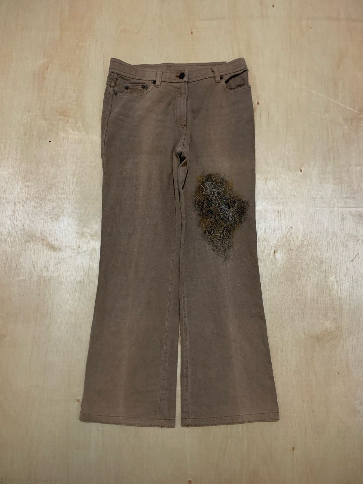 If Six Was Nine × Japanese Brand × Vintage Vintage Japanese GK Snake Scales Pants Size US 28 / EU 44 - 3 Thumbnail