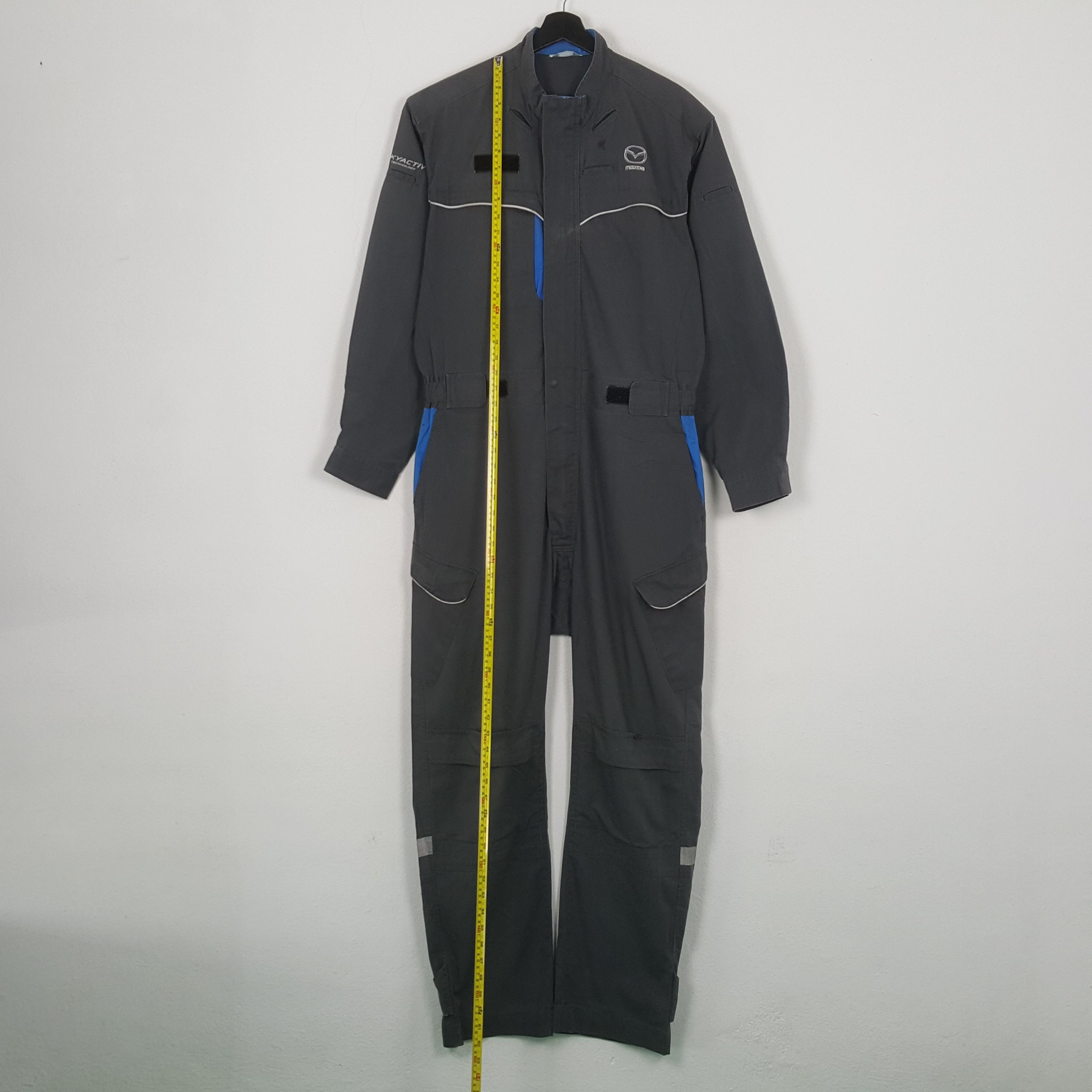 Vintage Mazda Japanese Motorsports Coverall Jacket RR27 Size US XL / EU 56 / 4 - 7 Thumbnail