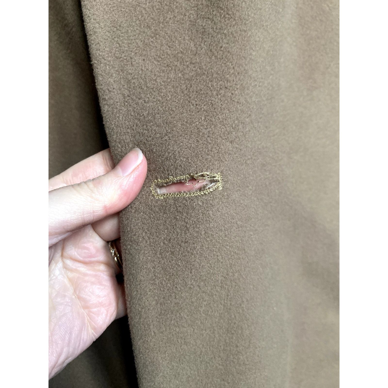 Lauren Ralph Lauren Ralph Lauren Camel Hair Wool Long Coat Tan Mens 50L Heritage Size US XXL / EU 58 / 5 - 5 Thumbnail