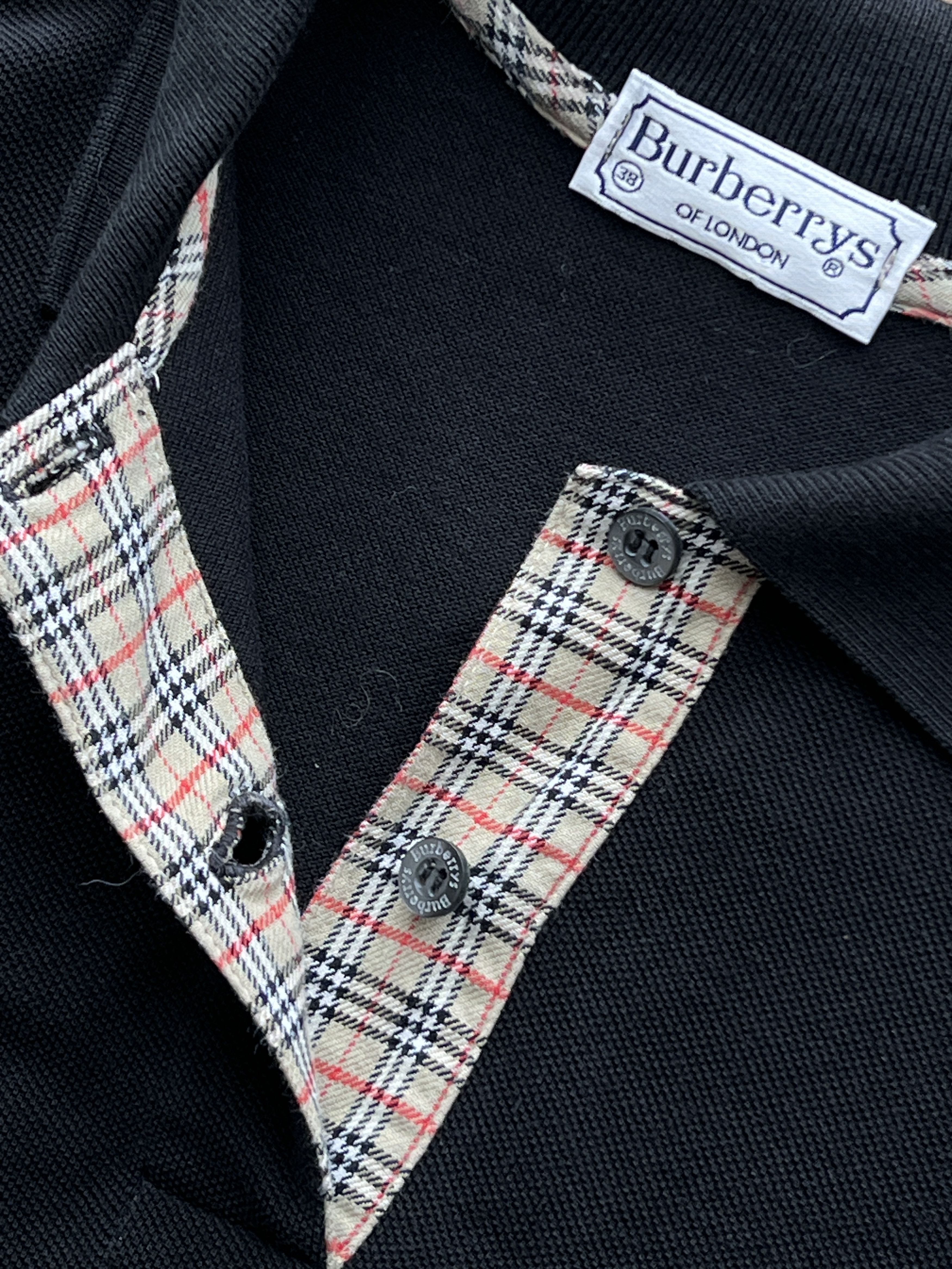 Burberry Burberrys vintage polo dress 90s nova check rare skirt plaid Size M / US 6-8 / IT 42-44 - 22 Thumbnail