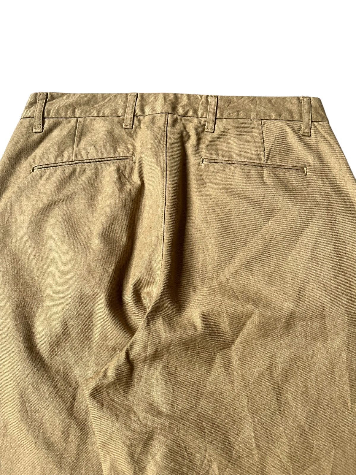 OMNIGOD Domingo Japanese Heavy Cotton Twill Trousers Size US 31 - 8 Thumbnail