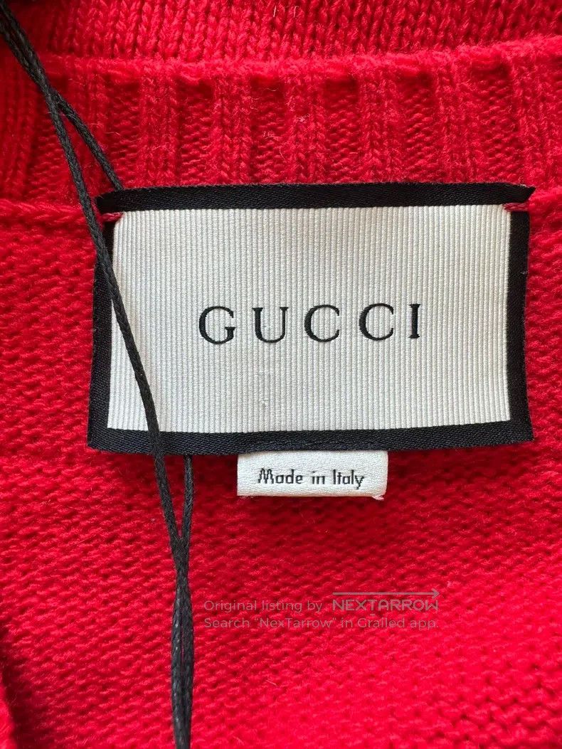 Gucci Gucci Leopard head logo knitted sweater Size L / US 10 / IT 46 - 3 Thumbnail