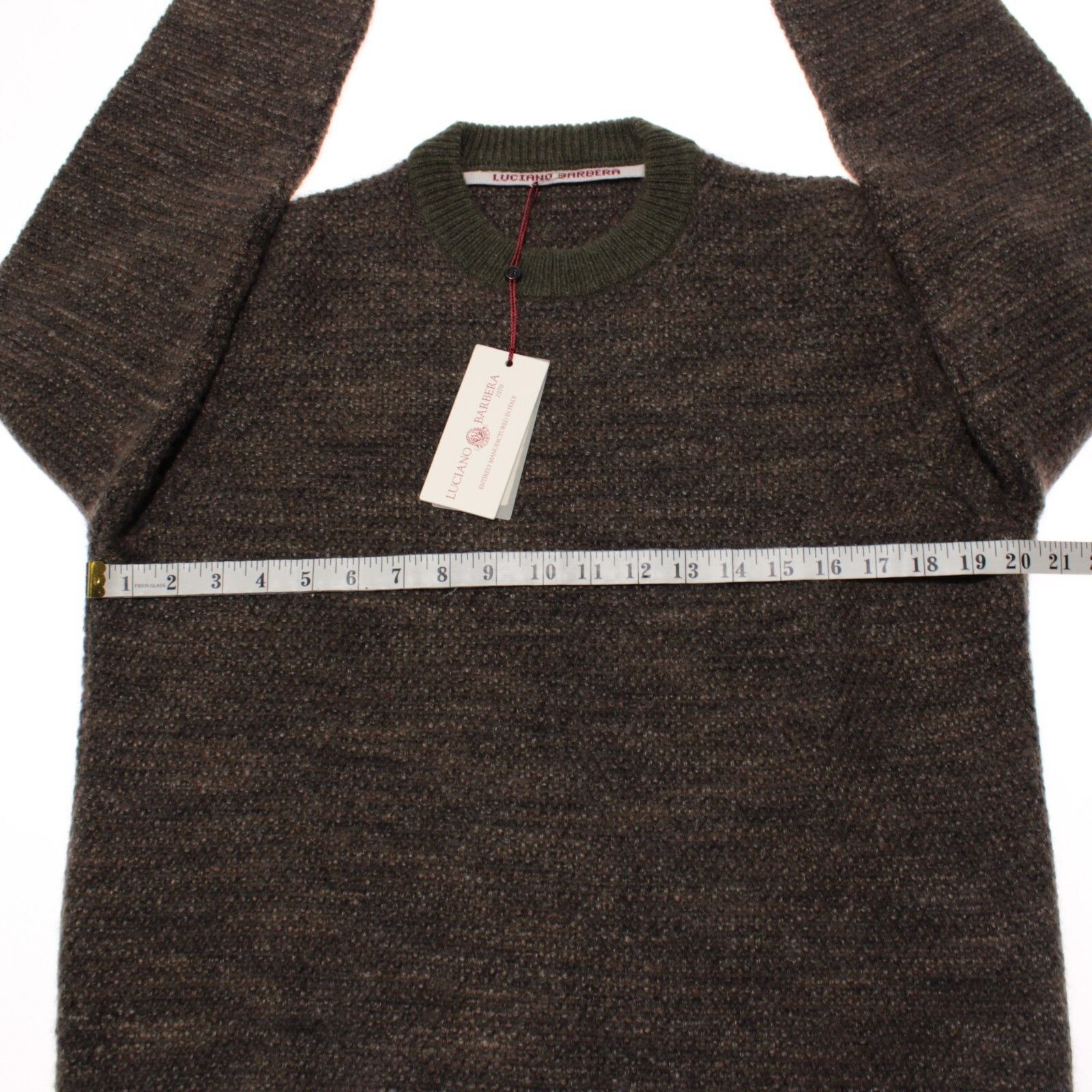 Luciano Barbera Luciano Barbera Sweater Size US M in Brown Size US M / EU 48-50 / 2 - 4 Thumbnail
