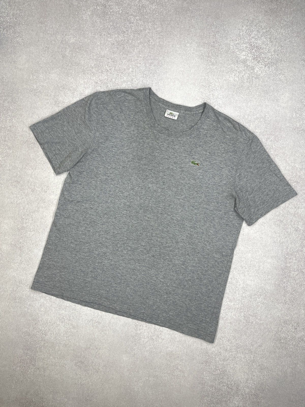 Lacoste Mens Lacoste Sport Basic T Shirt Grey Size L Size US L / EU 52-54 / 3 - 1 Thumbnail