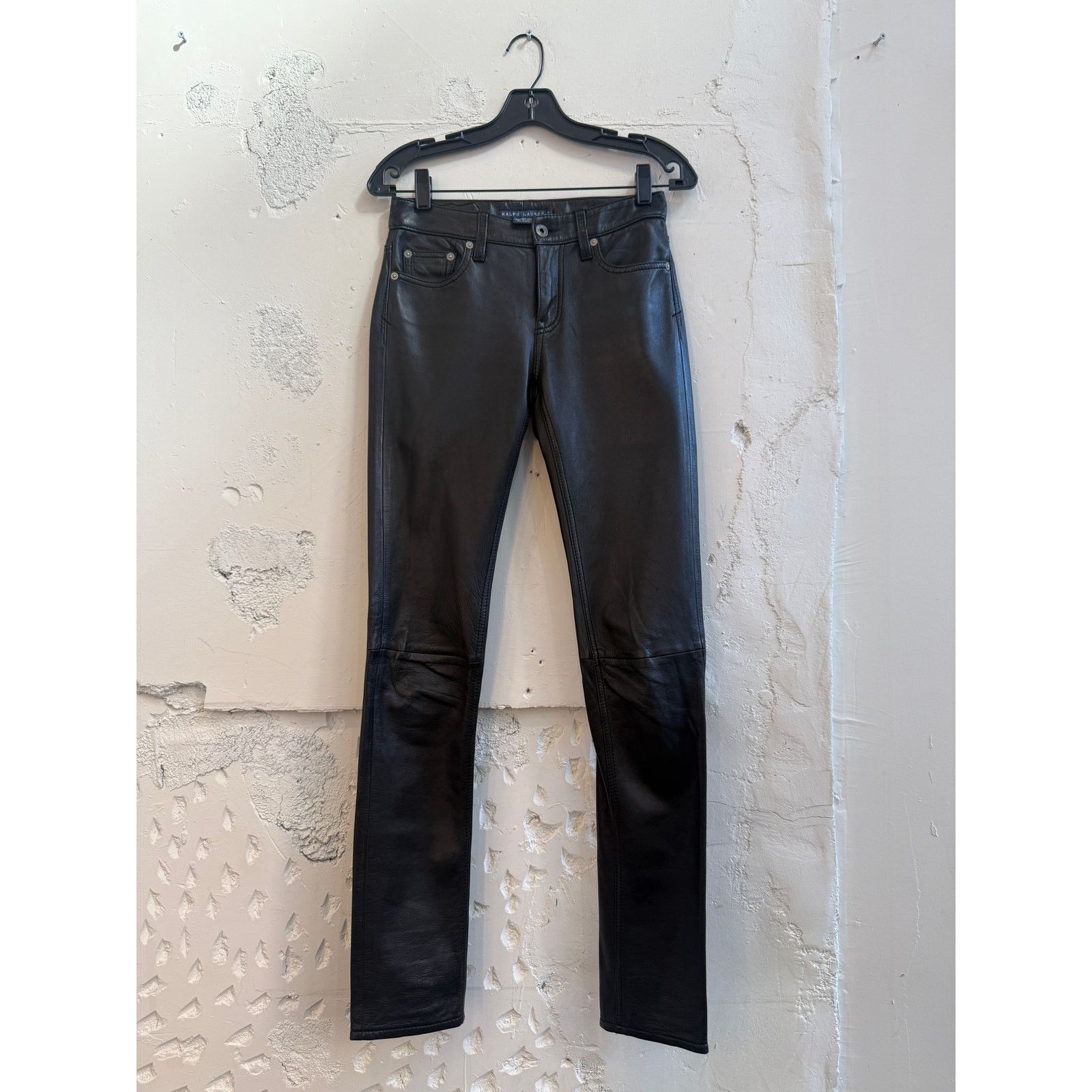Ralph Lauren Ralph Lauren Leather Thompson 650 Jeans Size 25" / US 0 / IT 36 - 1 Thumbnail
