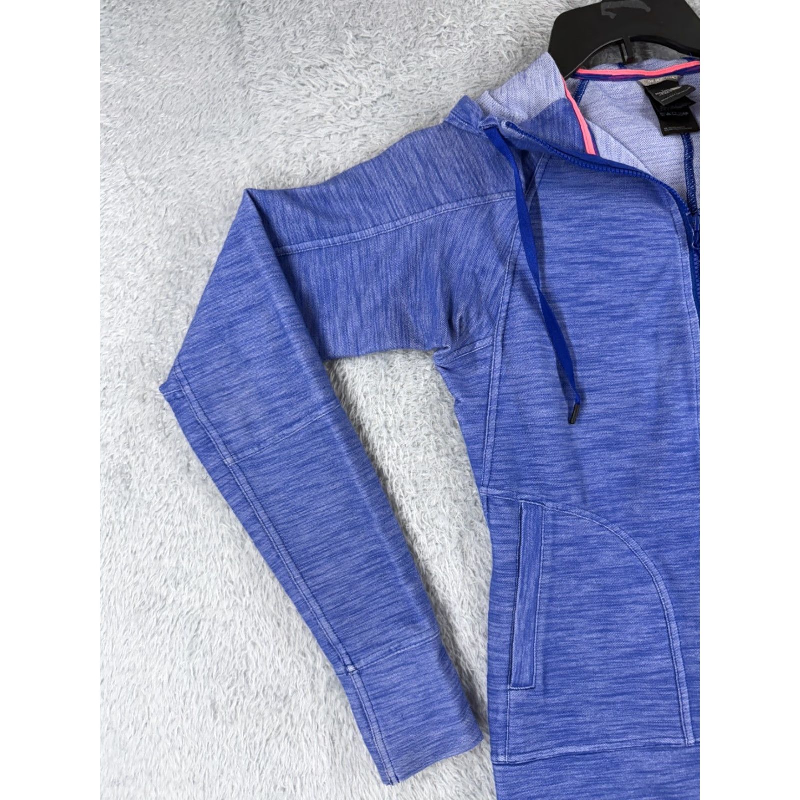 The North Face The North Face Jacket Womens Medium Blue Full Zip Hooded Denim Polyester Blend Size M / US 6-8 / IT 42-44 - 3 Thumbnail
