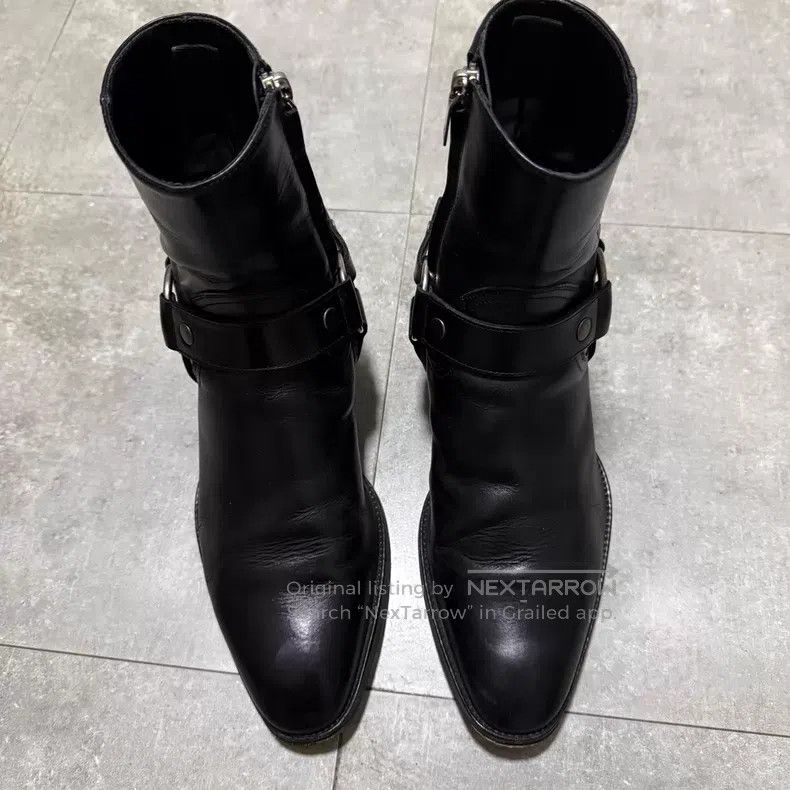 Saint Laurent Paris Saint Laurent Paris Chelsea boots with side buckle i Size US 6 / EU 39 - 5 Thumbnail