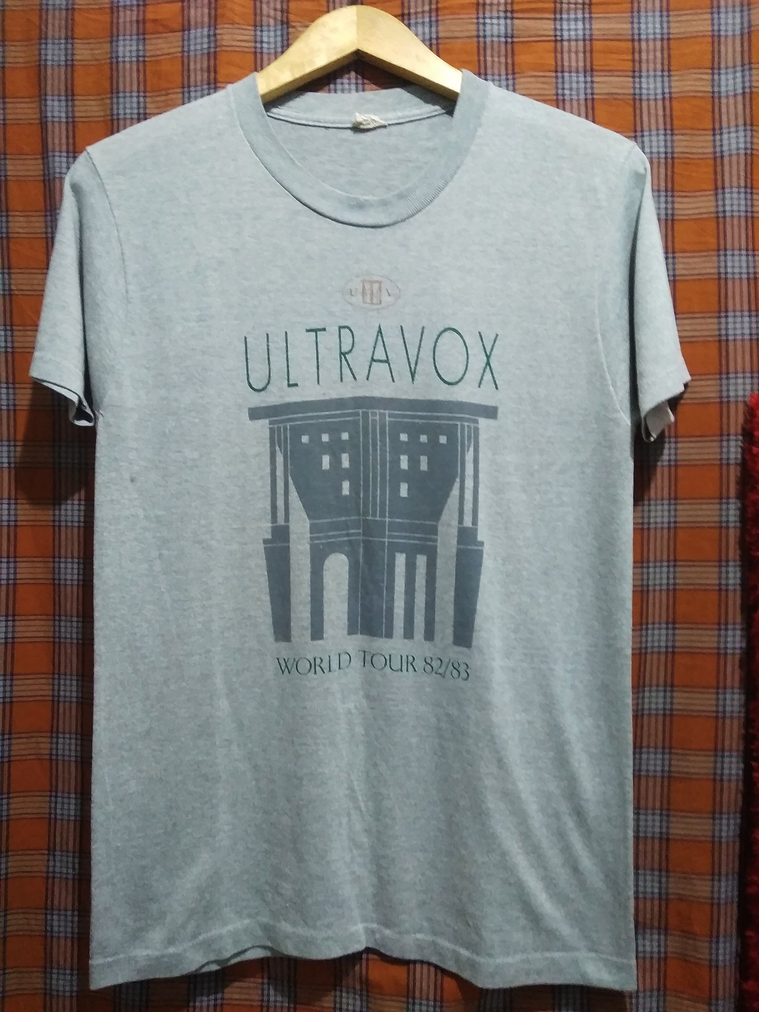 Band Tees Vintage 80s Ultravox new wave tour t-shirt kraftwerk Size US M / EU 48-50 / 2 - 1 Thumbnail