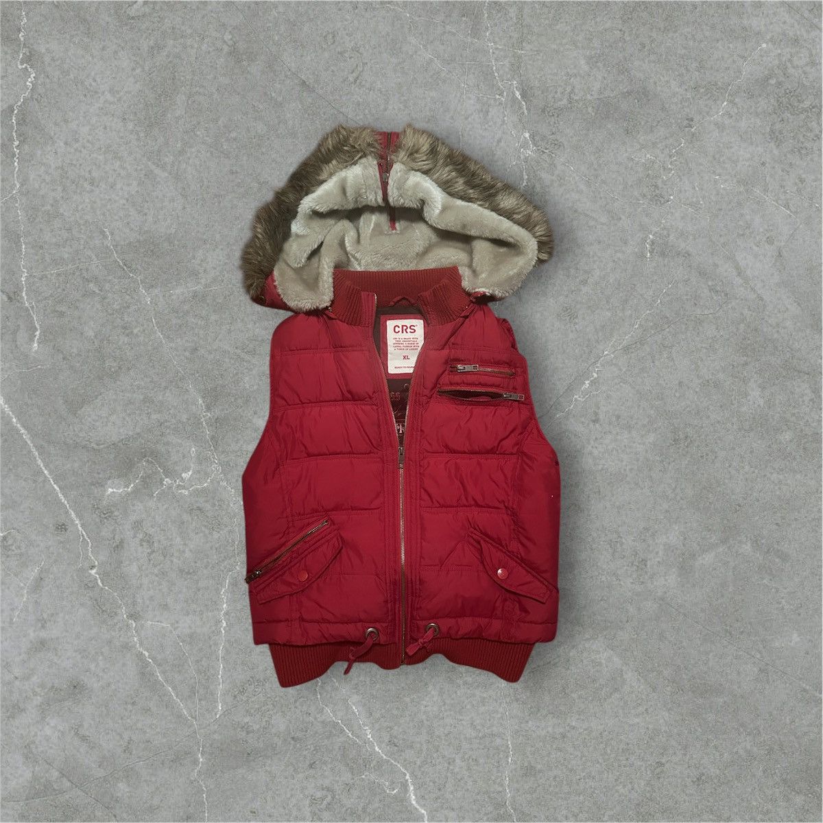 If Six Was Nine Vintage N2B puffer vest with faux fur 2WAY Size US M / EU 48-50 / 2 - 1 Thumbnail