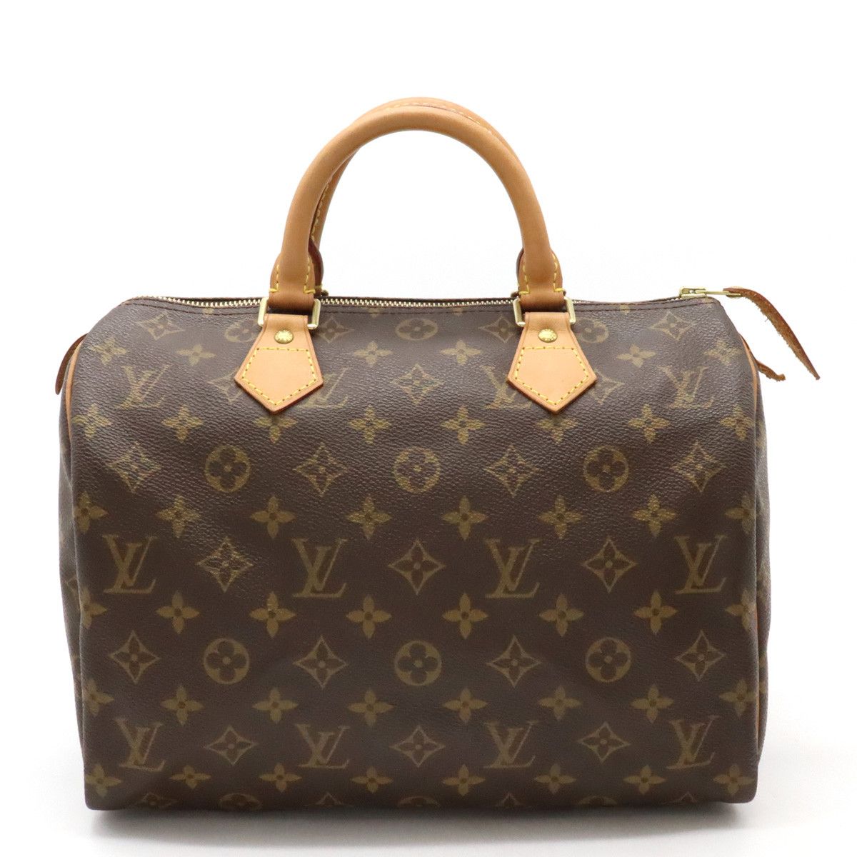 Louis Vuitton Louis Vuitton Louis Vuitton Monogram Speedy 30 Handbag M41526 Canvas Handbag M41526 Size ONE SIZE - 1 Thumbnail