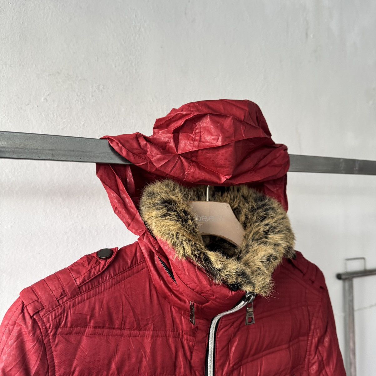 If Six Was Nine Jun Men Japanese Brand Puffer Fur Vkei Riding Jacket Size US M / EU 48-50 / 2 - 12 Thumbnail
