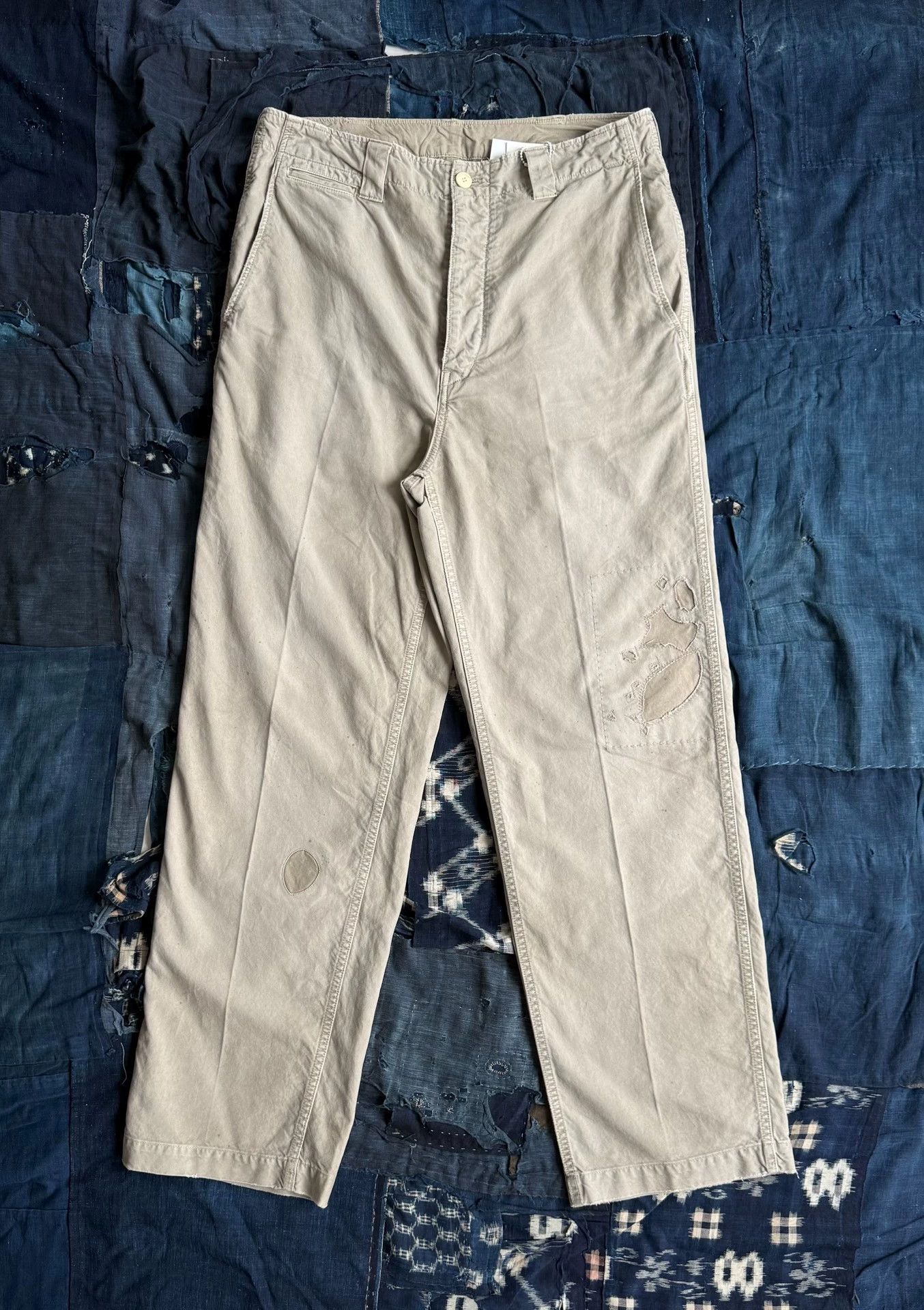 Visvim Visvim 25ss wide chino pants crash fill | Grailed