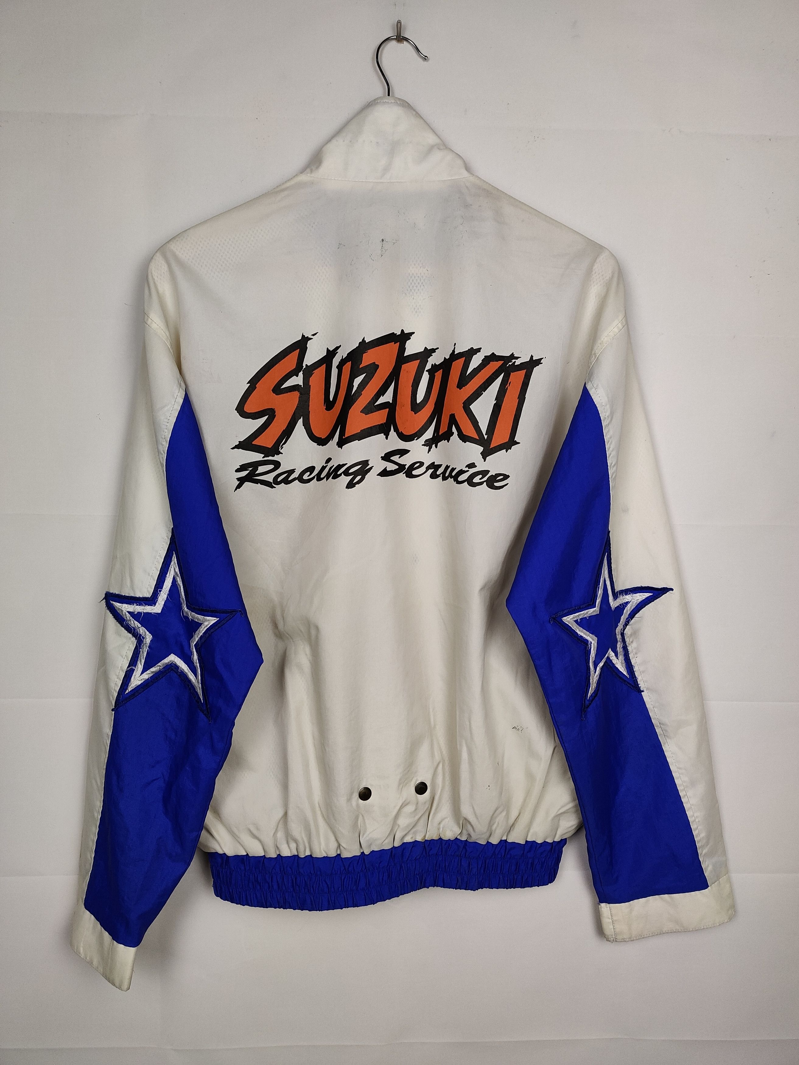 Japanese Brand Vintage Suzuki Racing Services Jacket Size US L / EU 52-54 / 3 - 1 Thumbnail