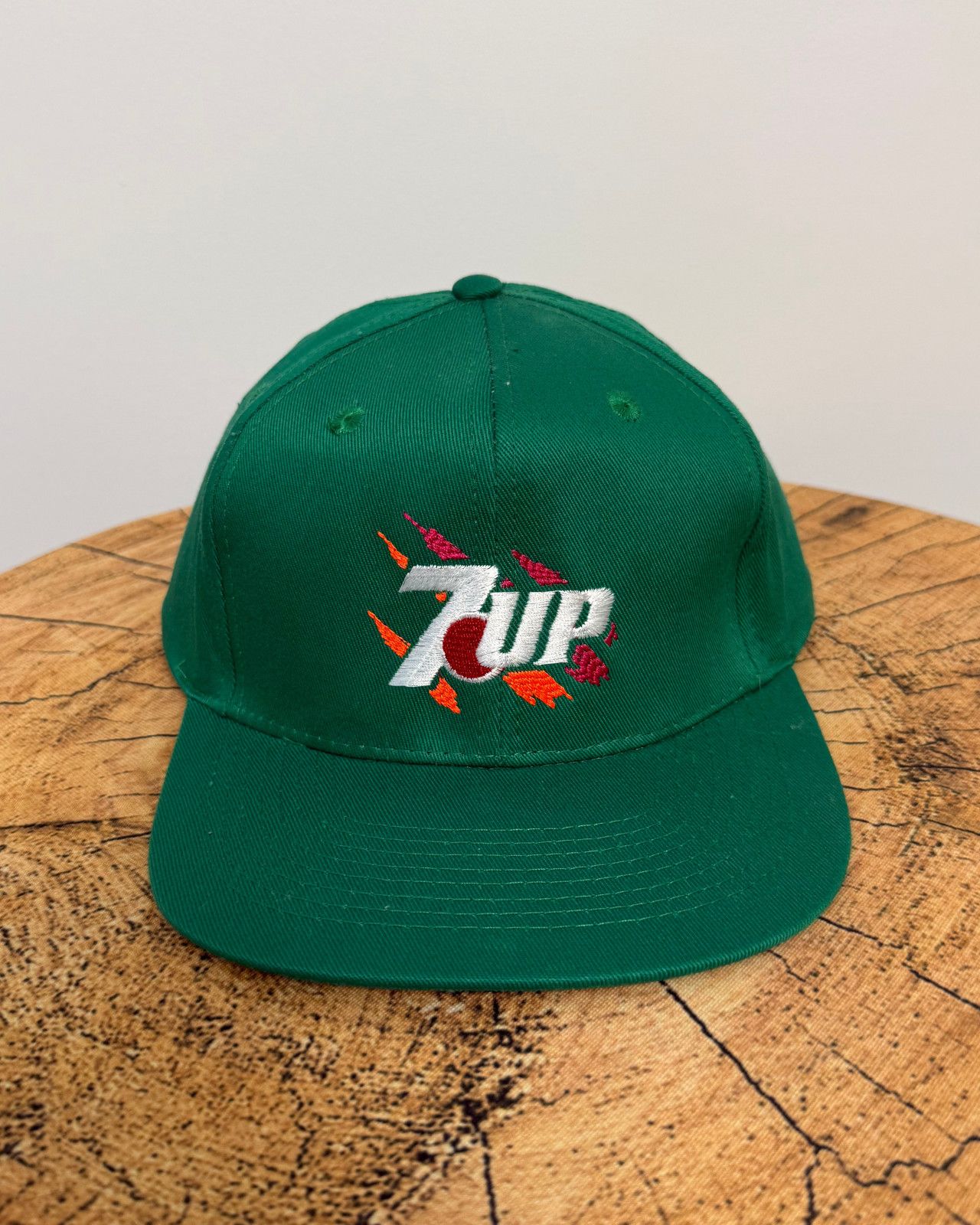Vintage Rare Vintage 7UP Green Snapback Hat Size ONE SIZE - 2 Thumbnail