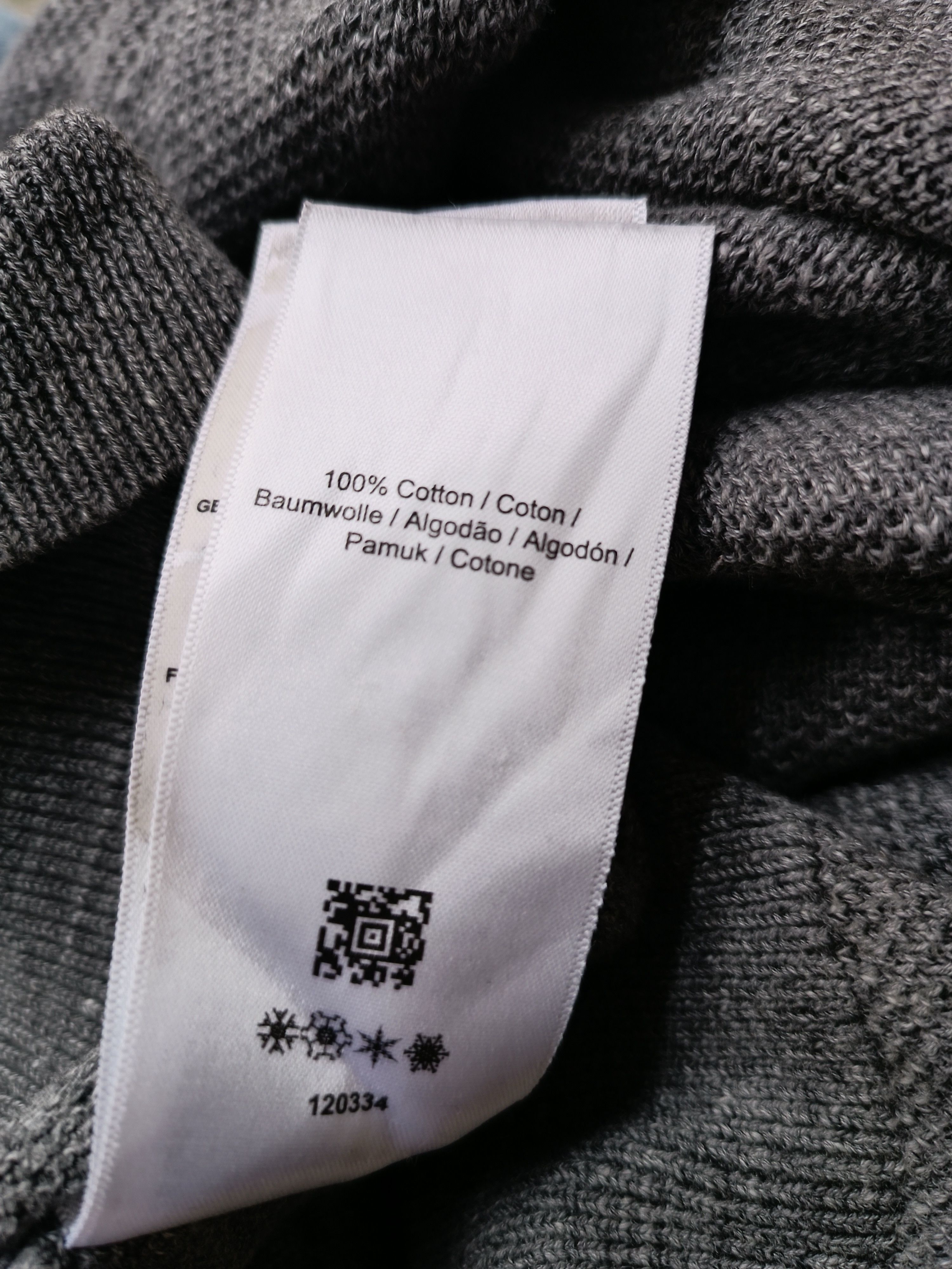 Fred Perry Fred Perry Casual Knit Crewneck Sweater Gray Size US L / EU 52-54 / 3 - 5 Thumbnail