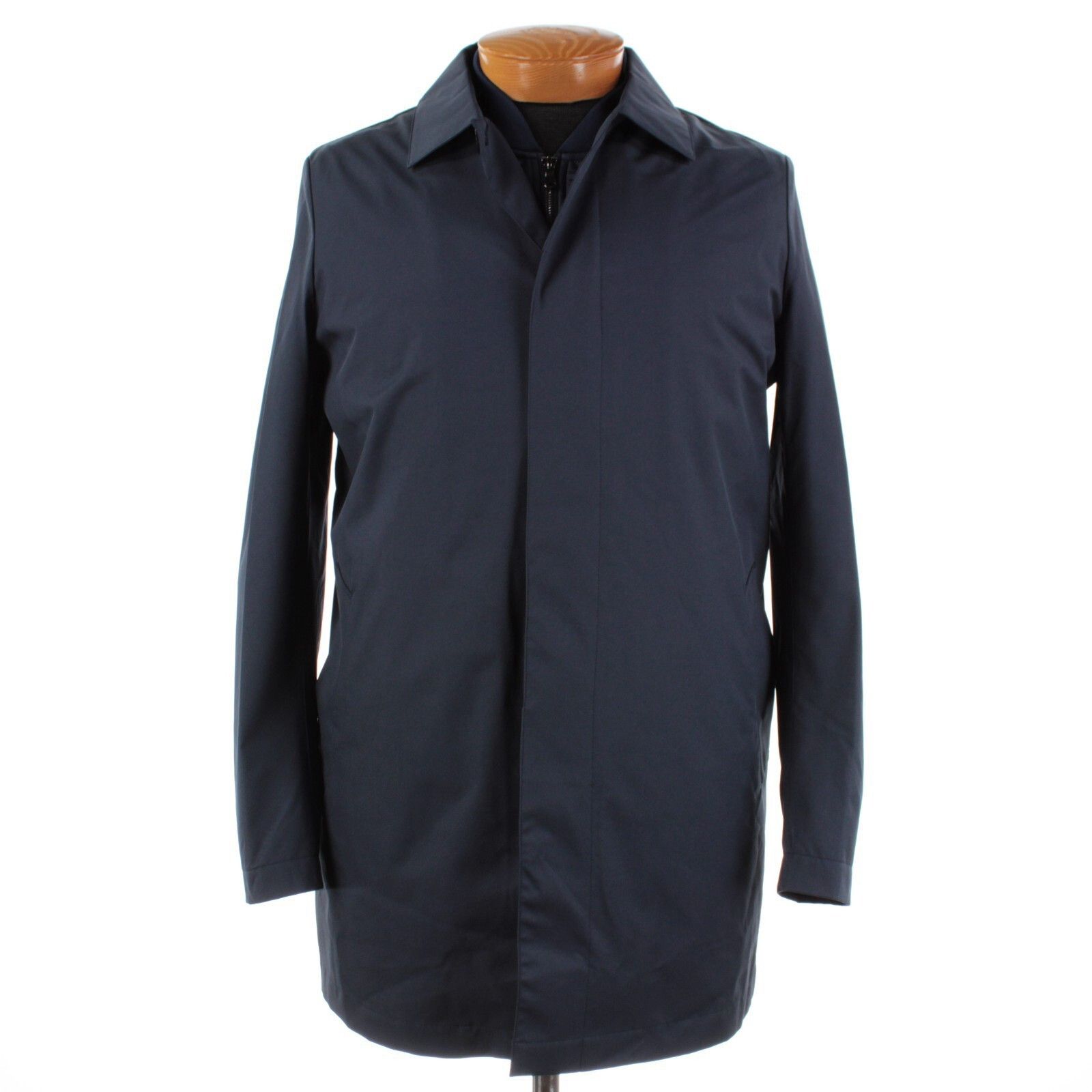 Zanella Zanella Jacket Size M US In Blue Polyester Size US M / EU 48-50 / 2 - 1 Thumbnail