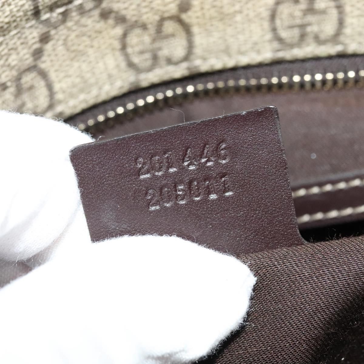Gucci GUCCI GG Supreme Shoulder Bag Pvc Beige Gold Size ONE SIZE - 20 Thumbnail