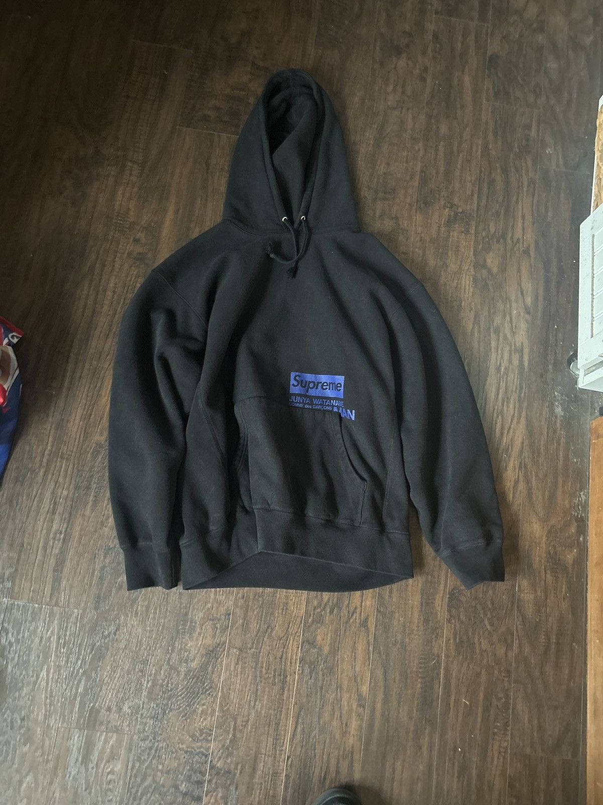 Black junya supreme watanabe hoodie