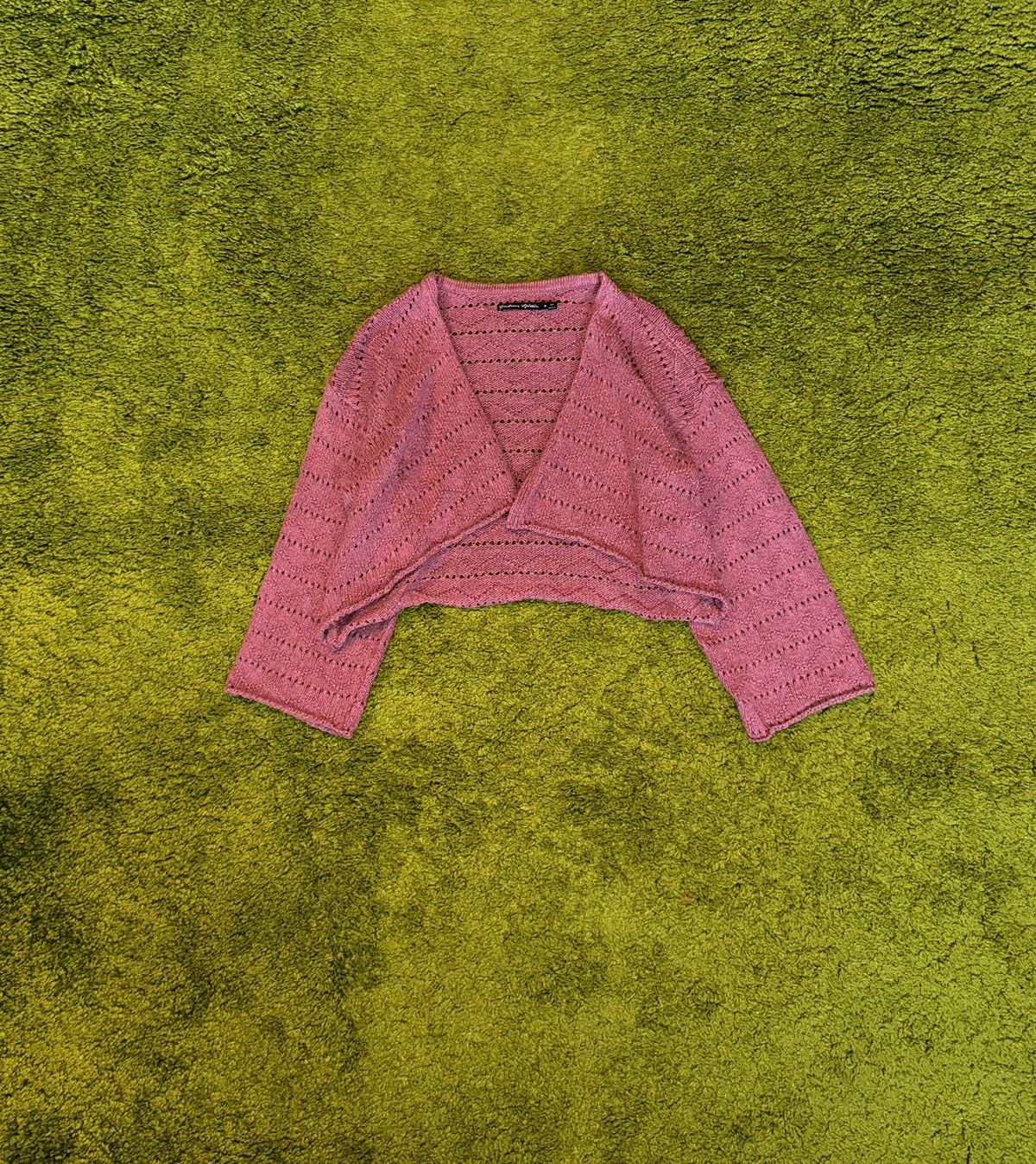 Designer Gudrun Sjoden avant garde cardigan sweater Size M / US 6-8 / IT 42-44 - 1 Thumbnail