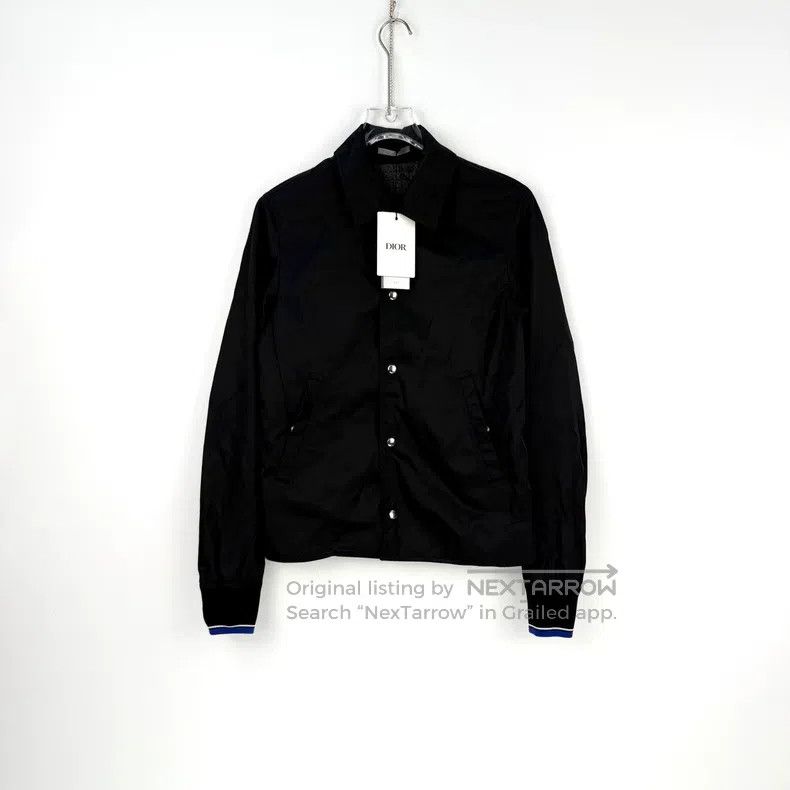 Dior Dior Black letter logo nylon jacket Size US S / EU 44-46 / 1 - 3 Thumbnail