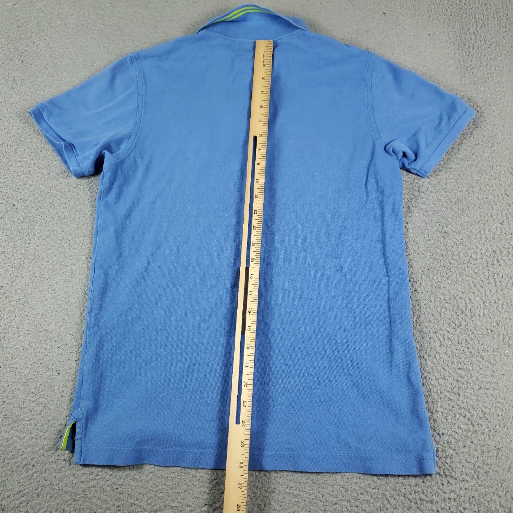 Psycho Bunny VINTAGE Psycho Bunny Polo Shirt Mens Size 4 Blue Skull Crossbones Short Sleeve Polo Mens Size US S / EU 44-46 / 1 - 3 Thumbnail