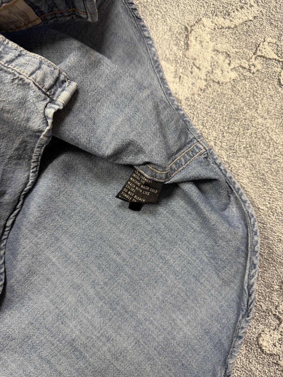 RRL Ralph Lauren Vintage 90s RRL Double RL Ralph Lauren Denim Jacket USA Size US S / EU 44-46 / 1 - 12 Thumbnail