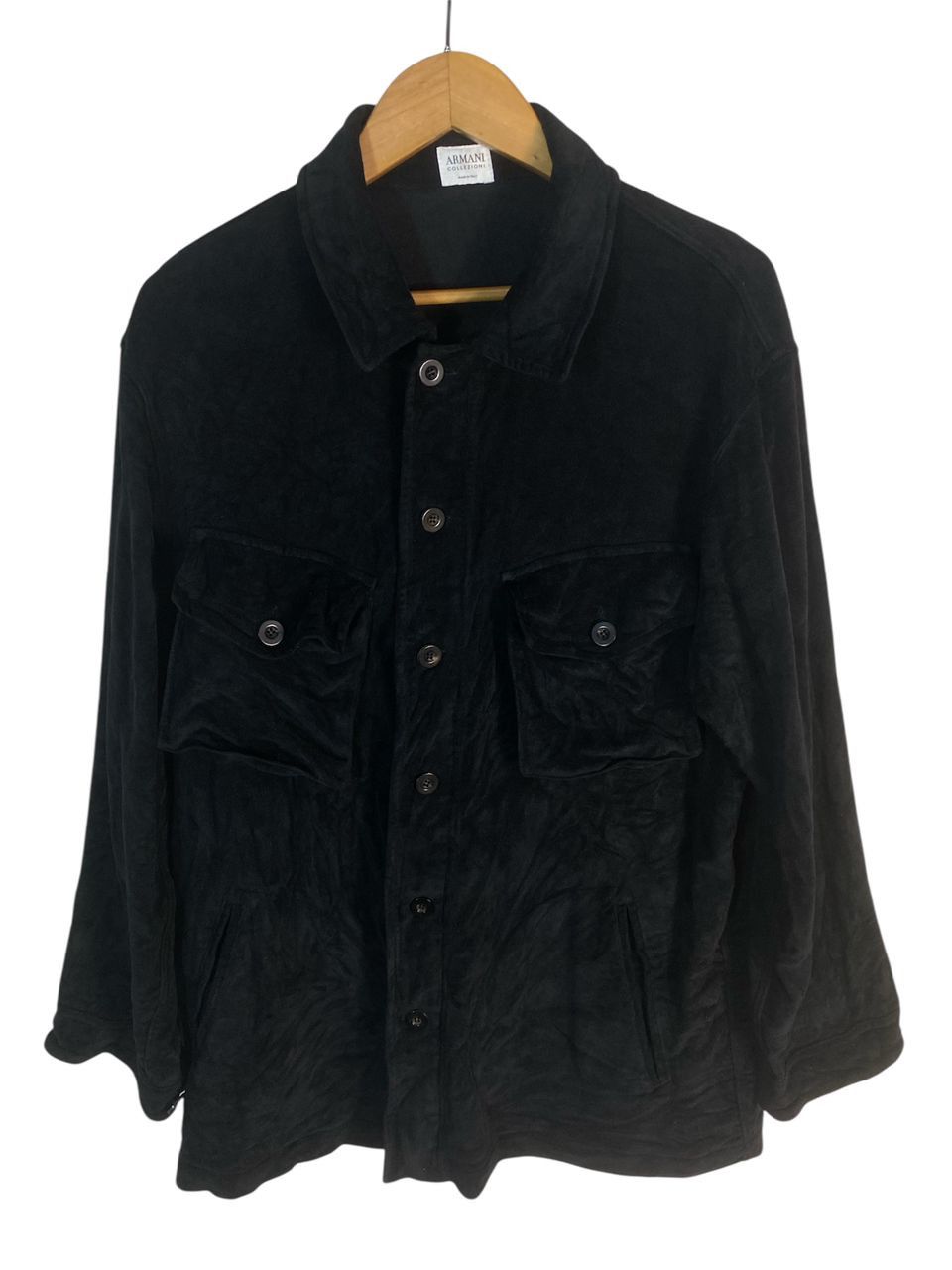 Armani Collezioni Armani collezioni multipocket velvet shirt Size US M / EU 48-50 / 2 - 1 Thumbnail