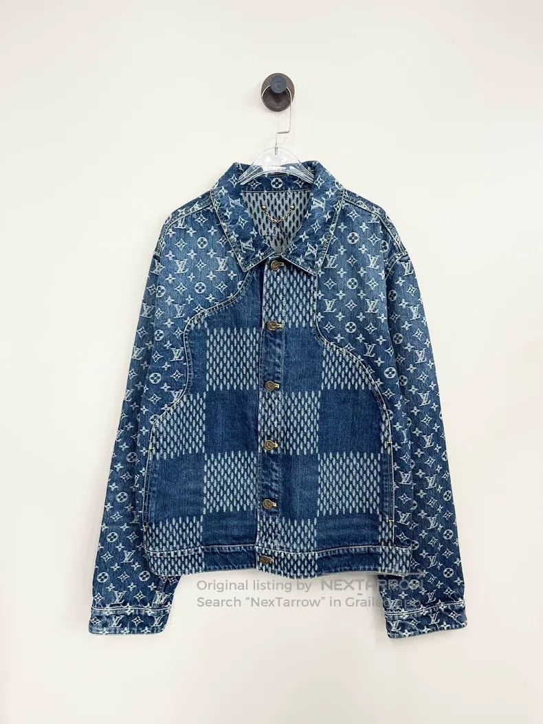 Louis Vuitton Nigo co-branded blue presbyopic full logo de
